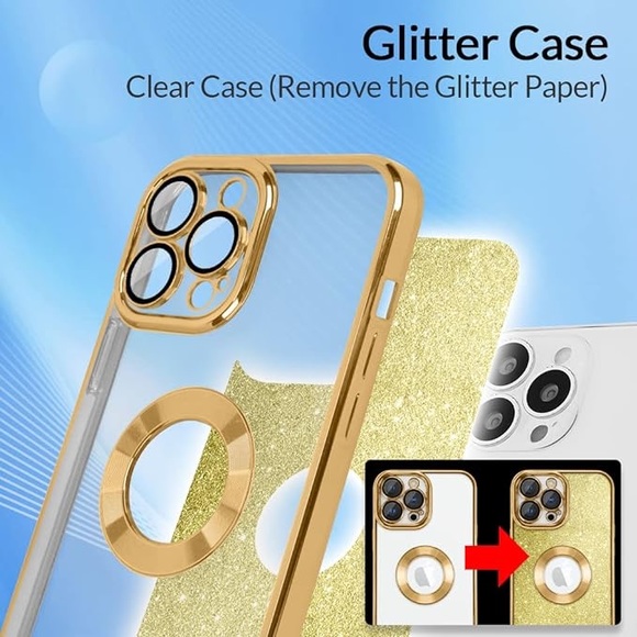 iPhone 13 Pro Max Glitter Case✨💛 - Picture 2 of 4
